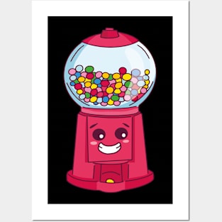 Bubble Gum Machine - Confectionery Posters and Art